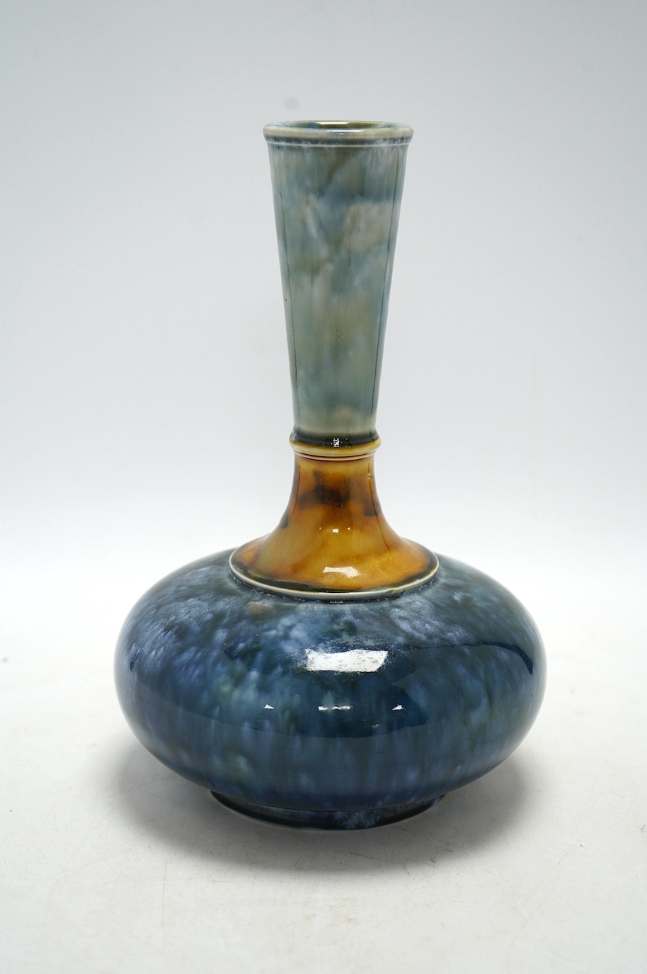 Maud Bowden, a Doulton Lambeth bottle vase, 24cm. Condition - good